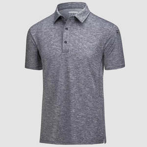 Men's <b>Navy</b> Short Sleeve Cotton <b>Polo</b> <b>Shirt</b> Solid Color Casual Breathable Knitted Pique DesignMen's Yellow Short Sleeve Cotton - Product Image 6