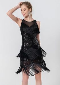 Vestido de Baile Bachata con Lentejuelas y Flecos Bordados, Hecho a Medida Según las Demandas del Cliente, a Precios de Mayoreo Más Bajos - Product Image 2