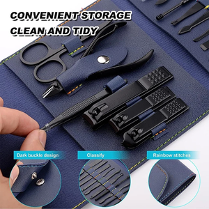 Juego de Manicura y Pedicura de Acero Inoxidable 3 en 1, de Alta Calidad, Duradero y Lujoso, para el Cuidado de las Uñas en Casa, Ideal para Regalo - Product Image 2