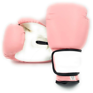 Guantes de Boxeo Multiusos Color Rosa Desgastado, Marca Privada, Ergonómicos, con Soporte para Muñeca, Equipo de Entrenamiento para Bolsas de Boxeo - Product Image 1