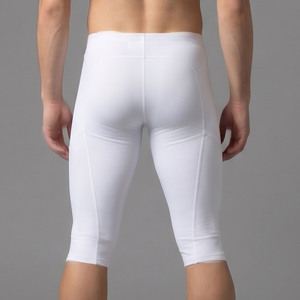Men Customized <b>Compression</b> <b>Shorts</b> Knee Length Sportswear Running Base Layer <b>Short</b> Legging Pant Sporty Fit Gym Workout <b>Shorts</b> Men - Product Image 2