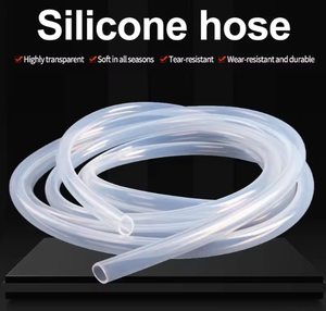 Tuyau en caoutchouc silicone personnalisé à haute élasticité et résistant aux hautes températures pour la transmission et l'étanchéité industrielles - Product Image 4