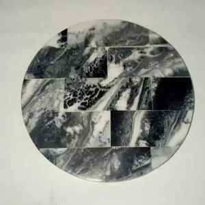 Ensemble de sous-verres en verre perlé faits à la main de haute qualité, 4 pièces, sous-verres pour boissons et décoration de table à café, tapis et coussinets, sous-verres en verre perlé - Product Image 4