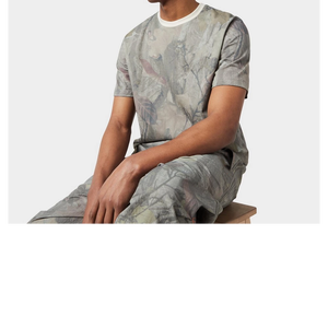 Camiseta de Hombre de Punto, Poliéster/Algodón, 220g, Transpirable, Secado Rápido, Anti-UV, Logotipo Frontal con Impresión Digital, Personalizable OEM - Product Image 4