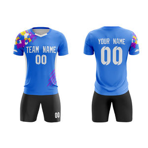 Proveedor directo de fábrica de uniformes de fútbol unisex de alta calidad, ligeros y de secado rápido a precio de mayoreo. - Product Image 1