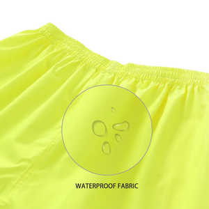 <b>Waterproof</b> Canvas Safety Pants for Unisex Construction <b>Work</b> OEM Service Wholesale Custom 100% Polyester Straight Pattern Hi Vis - Product Image 4