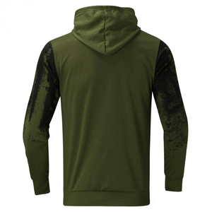 High Performance Hooded Casual Solid Zipper Tracksuit Anti-Bacterial Windproof Features for Training Daily Wear Certified - Product Image 4
