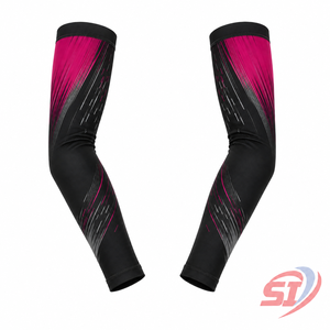 Manchons de cyclisme haut de gamme pour hommes et femmes, protection UV, séchage rapide, antidérapants, logo personnalisé OEM ODM - Product Image 1