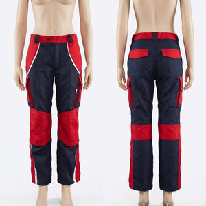 Men's and Womens 320 GSM Cotton Poly <b>Work</b> <b>Pants</b> Orange Reflective Panel <b>Cargo</b> Trousers Embroidery Print Custom Logo Women <b>Pants</b> - Product Image 4