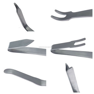 เครื่องมือผ่าตัดข้อเข่าสัตว์เลี้ยงแบบสแตนเลสสตีล ยี่ห้อ WORLD PRECISION SURGICAL พร้อมตะขอเกี่ยวกระดูกและอุปกรณ์งัดข้อ - Product Image 3