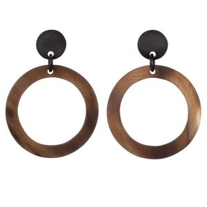 Pendientes Colgantes Hechos a Mano de Cuerno de Búfalo Natural, Diseño Personalizado, Venta al por Mayor, Pendientes de Cuerno de Búfalo y Vaca Naturales de Curio Craft - Product Image 6