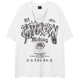 T-shirt pour homme imprimé 100% coton 230gsm, confortable, décontracté, tendance - Product Image 4