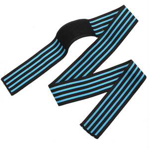 Genouillères de sécurité sportives, bandages de compression unisexe en Spandex et Nylon pour la musculation et la protection des genoux, et bandes de maintien pour poignets - Product Image 5