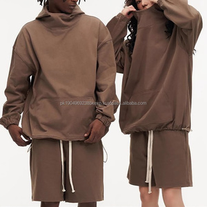 Sweat à capuche oversize décontracté personnalisé, respirant et imperméable avec col imprimé pour la saison automne-printemps - Product Image 2