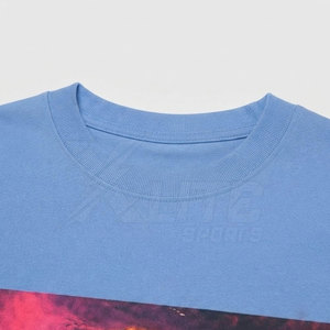 เสื้อยืดคอตตอนเนื้อนุ่มทรงโอเวอร์ไซส์สำหรับผู้ชาย ทรงหลวม คอปก แขนสั้น แฟชั่นสตรีทฤดูร้อน ใส่ได้ทุกวัน ผ้าเป็นมิตรต่อสิ่งแวดล้อม แห้งเร็ว - Product Image 4
