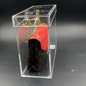 Hộp đựng túi xách bằng acrylic trong suốt: Hộp trưng bày hiện đại bằng nhựa Perspex để trưng bày và bảo vệ những phụ kiện yêu thích của bạn - Product Image 5