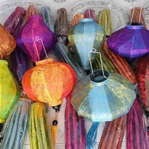 Linternas de seda a precio de fábrica, linternas de bambú de Vietnam, linternas de seda decorativas para decoración de hoteles y restaurantes - Product Image 4