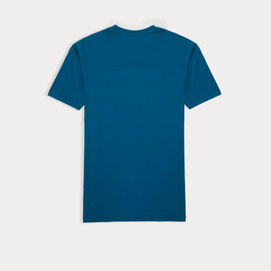 เสื้อยืดผู้ชายแบบสั่งทำ OEM ผ้าฝ้าย 100% น้ำหนัก 250 กรัม สีดำ แฟชั่นลำลอง เสื้อยืดถักพร้อมออกแบบโลโก้ - Product Image 4