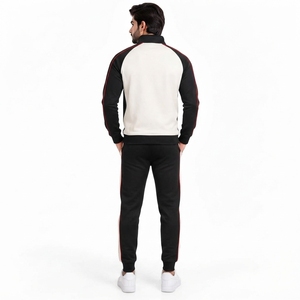 Survêtement d'entraînement léger pour homme, tenue de sport haut de gamme, tissu extensible doux, confortable et respirant, adapté pour le fitness - Product Image 2