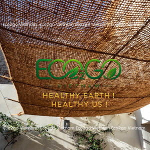 Vela de Sombra Rectangular de Fibra de Coco Natural Ecológica - Toldo 100% Biodegradable para Playa y Jardín Eco2go Vietnam - Product Image 6