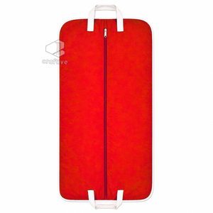 Delta | Sigma |   Bolsa para Ropa Bordada para Mujer de Theta Sorority, Funda Protectora Plegable a Prueba de Polvo para Trajes de Viaje con Cremallera Completa - Product Image 2