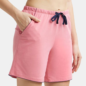 Pantalones Cortos de Mujer Elásticos Retro a Rayas de Popelina, Nueva Moda Primavera-Verano 2026, Alta Calidad de Fábrica, Venta Caliente - Product Image 2