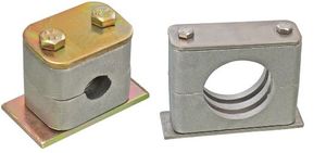 Abrazadera para Tubo de Aluminio, Abrazadera para Tubo de Acero de 2 Pulgadas de Diámetro Interior, Acabado en Zinc, Uso Industrial General - Product Image 4