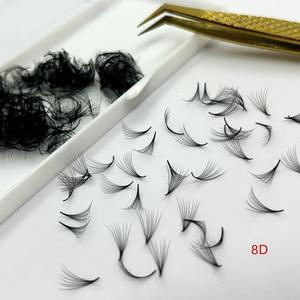ขนตาปลอมแบบต่อเส้น 8D 0.07 C/CC/DD/LD/M Curl ความยาว 7-20 มม. ทำด้วยมือ ให้ความหนาเป็นธรรมชาติ ยาวพิเศษ คุณภาพพรีเมียม - Product Image 5
