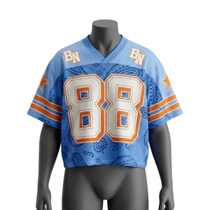 2026 2027 Custom Football Jerseys 200 Grams Knitted Applique Sporty Mesh Streetwear Breathable Quick Dry Soccer Jerseys Uniform - Product Image 1