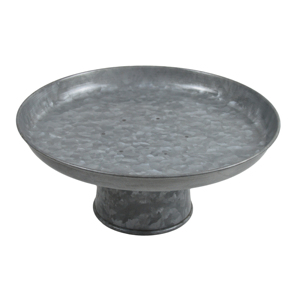 Soporte para Pastel de Boda con Acabado Galvanizado, Diseño Redondeado de Metal, Base para Pastel - Product Image 5