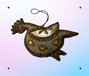 Bordado hecho a mano con cuentas personalizadas Árbol especial Adornos navideños Decoraciones Regalos artesanales únicos Artículos festivos - Product Image 2