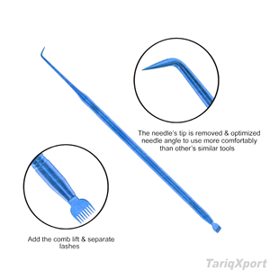 Outil de séparation réutilisable en acier inoxydable pour le lifting et la permanente des cils et des sourcils, pour des cils naturels durables et sublimes - Product Image 4