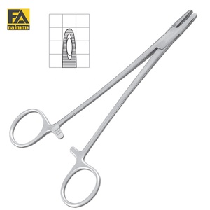 Porte-aiguille Adson en acier inoxydable, pince chirurgicale pour hémostase, instrument manuel, classe I, certifié CE - Product Image 1