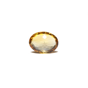 Natural Oval Cut Citrine 6.3 Carat Loose Gemstone for Fine Jewelry - Product Image 2