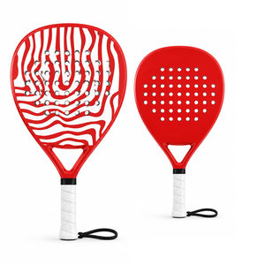Paleta Roja en Forma de Lágrima con Diseño Gráfico, Portátil, de Espuma EVA Ligera, con Logotipo Personalizado Impreso, Agarre Antideslizante para Diversión en el Patio Trasero - Product Image 6