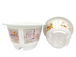 Maceta de plástico en forma de campana con macetas decorativas para el hogar y el jardín - Product Image 3