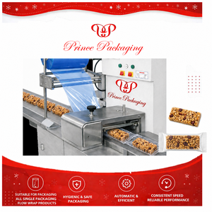 Machine d'emballage automatique Prince Packaging pour produits alimentaires solides, emballage hygiénique et sûr, 380V, commande électrique PLC - Product Image 2