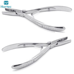 Kit d'outils professionnels de qualité supérieure pour extensions capillaires – Pinces à kératine en acier inoxydable pour salon, pour pose et retrait, à forte adhérence - Product Image 3