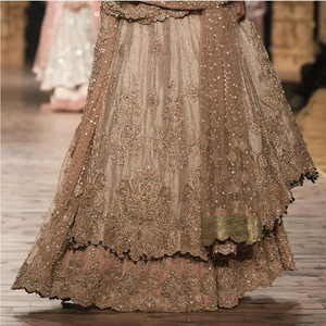 Vestido de Novia Étnico para Mujer, el Más Hermoso Vestido de Patrón Sólido para Damas, Ropa Pakistaní Ecológica Personalizada - Product Image 2