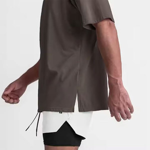 Fabricantes de Camisetas Stonefield OEM, Camisetas Personalizadas de Manga Corta para Hombre, 100% Algodón, Corte Regular, Cuello Redondo, Casuales, Transpirables y de Secado Rápido - Product Image 5