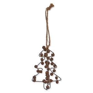 Campana Navideña Metálica Vintage con Cuerda para Colgar, Adorno Decorativo - Product Image 6