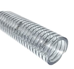 Tubes en plastique transparents de tuyau de tuyau de fil d'acier flexible de PVC de catégorie comestible de Flexima dans la diverse gamme - Product Image 1