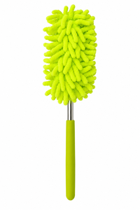 <b>Extendable</b> Microfiber Duster Stainless Steel Telescopic <b>Cleaning</b> <b>Brush</b> Reusable Dusting Mitt for Home Car - Product Image 3