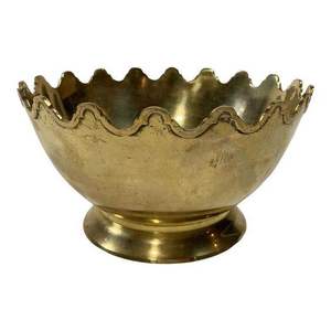 Bol de service en laiton pour la décoration de table, accessoires de cuisine, vente en gros, dernière qualité, bol à snacks américain - Product Image 6