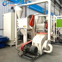 Slimme besturingsmachine voor houtmeel met elektrische kast voor bamboezaagsel, rijstvlies, 10-80 mesh verstelbare poedergraafmaat