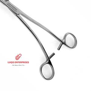 Pinza de Resección Estomacal Glassman con Mandíbulas en Ángulo Recto, Dientes Atraumáticos, Pinza Quirúrgica GI de Acero Inoxidable, Instrumento Médico - Product Image 3