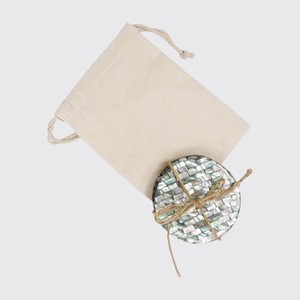 Sous-verres modernes en nacre de style estival 5 mm – Tapis de table de luxe résistant à la chaleur, couleur personnalisable, pour la décoration intérieure - Product Image 5