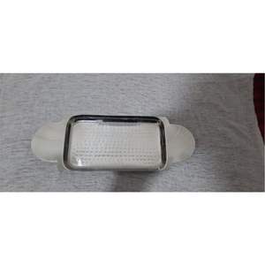 Bandeja Rectangular de Acero Inoxidable de Alta Resistencia para Servir Alimentos, Ideal para Cafeterías y Buffets, Resistente a la Oxidación - Product Image 2