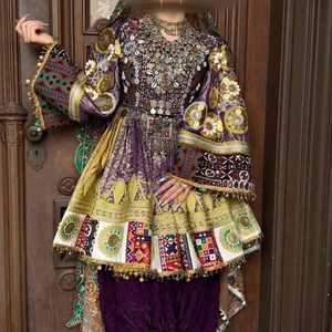 Robe Traditionnelle Bohème pour Femmes en Dentelle Kuchi Écologique, Couleur Personnalisée, Fabricant OEM ODM, Style Afghane Décontracté, Prix de Gros - Product Image 6