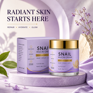 Crème Cica à l'escargot biologique 50ml, crème raffermissante anti-rides, crème éclaircissante nourrissante anti-âge, hydratant pour tous types de peau - Product Image 2